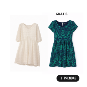 Codigo-51 Puntos 20 Pack 2 vestidos para mujer | Uno GRATIS | Envío gratis