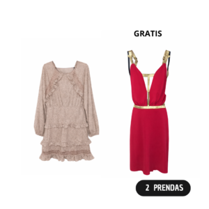 Codigo-44 Puntos 20 Pack 2 vestidos elegantes | Vestido M pequeña + Vestido con medidas reales | Envío gratis