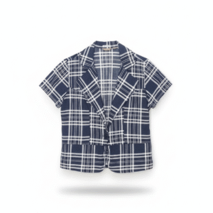 Codigo-22 Puntos 20 : Chaleco tipo blazer a cuadros  Talla S | ENVÍO GRATIS