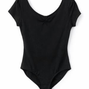 Blusa negra tipo body