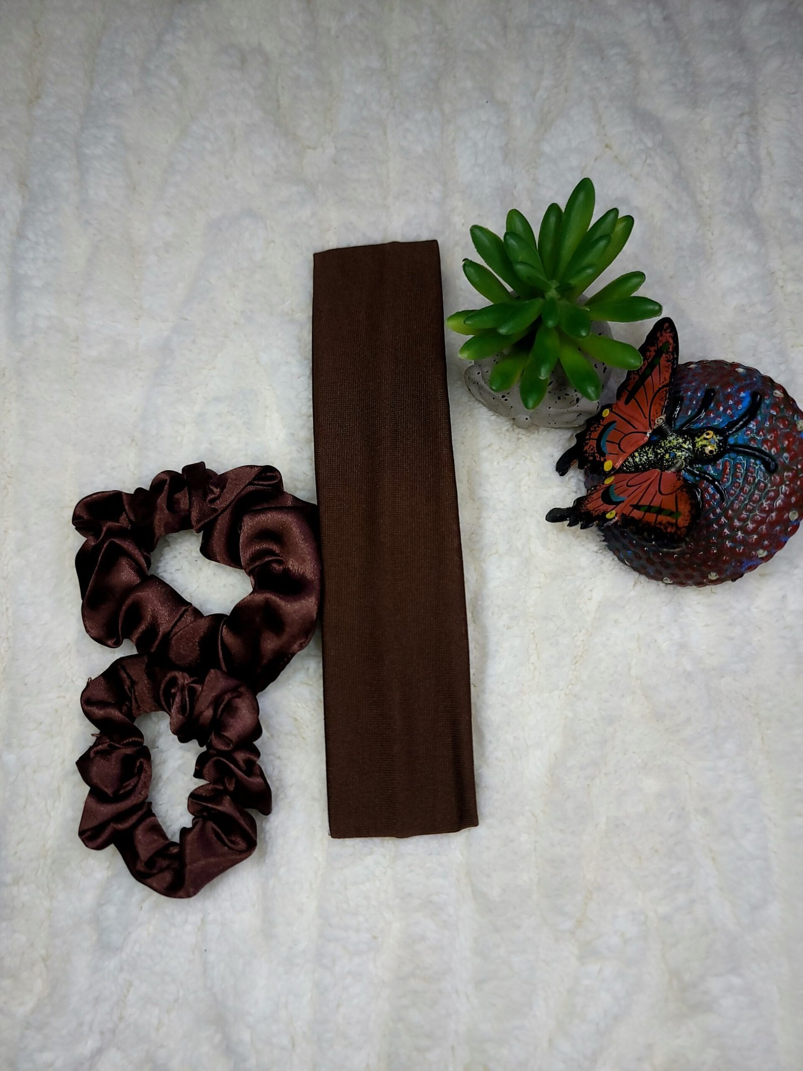 Set de 1 Vincha y 2 Colas para Cabello – 3 Piezas - Imagen 8