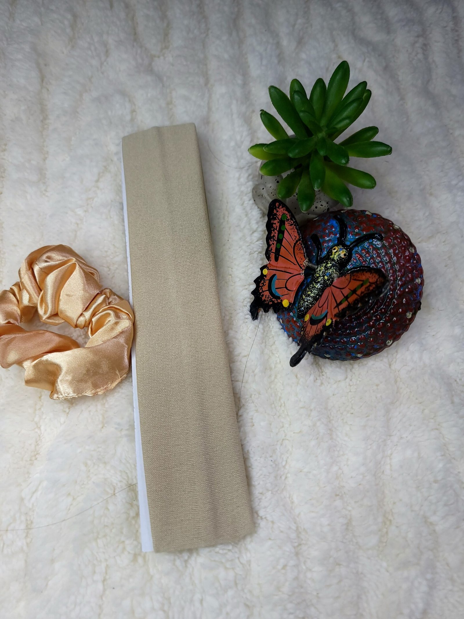 Set de 1 Vincha Elástica y 1 Cola para Cabello - Imagen 3