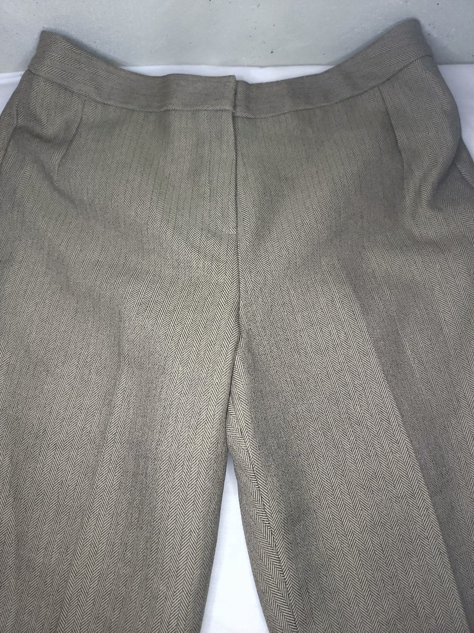 Pantalón de Vestir Gris de Pierna Ancha - Imagen 4