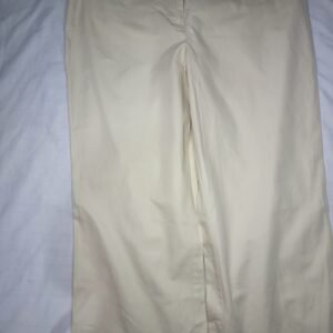 Pantalón Casual Beige de Corte Recto