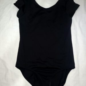 Blusa negra tipo body