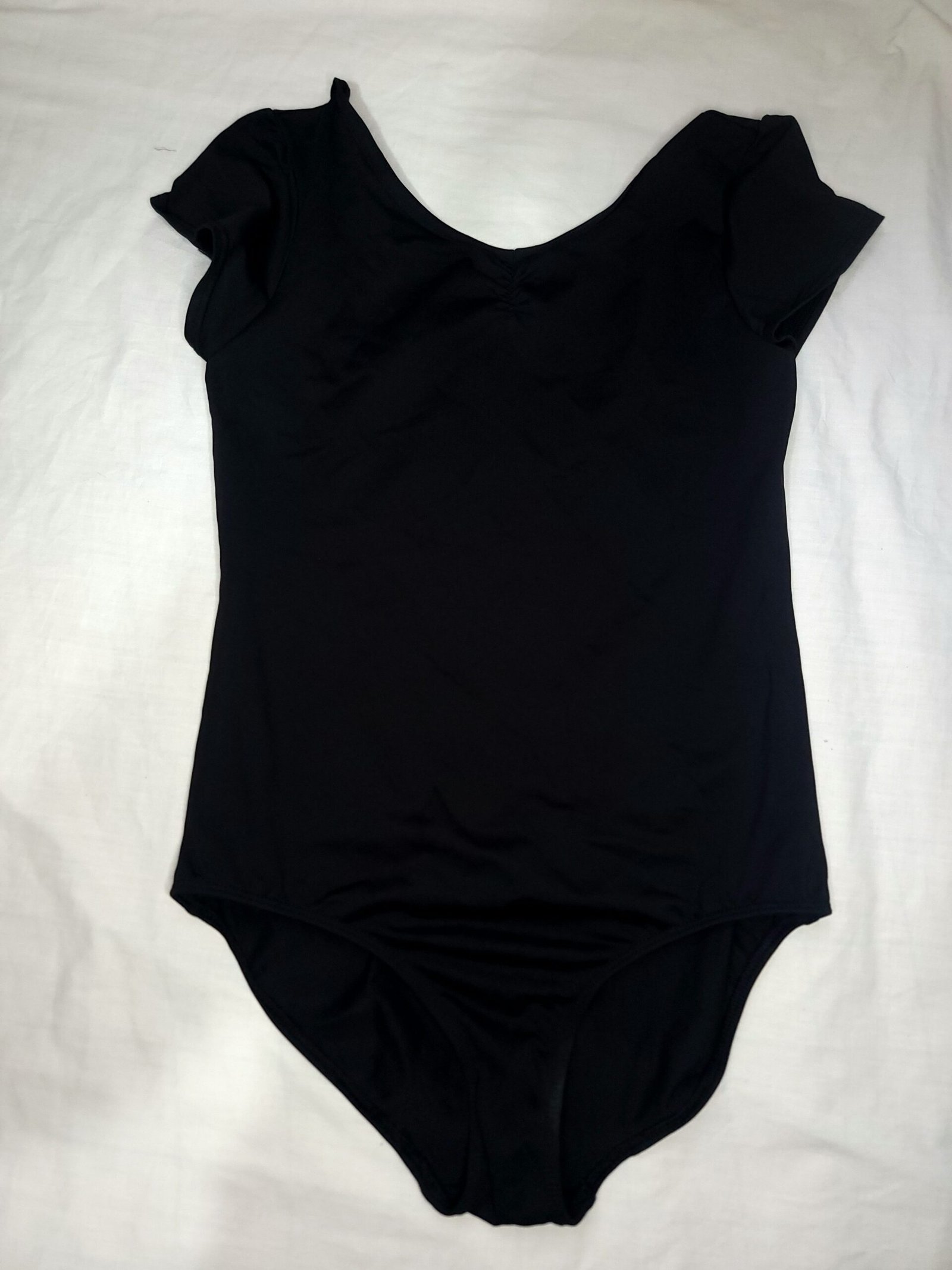 Blusa negra tipo body