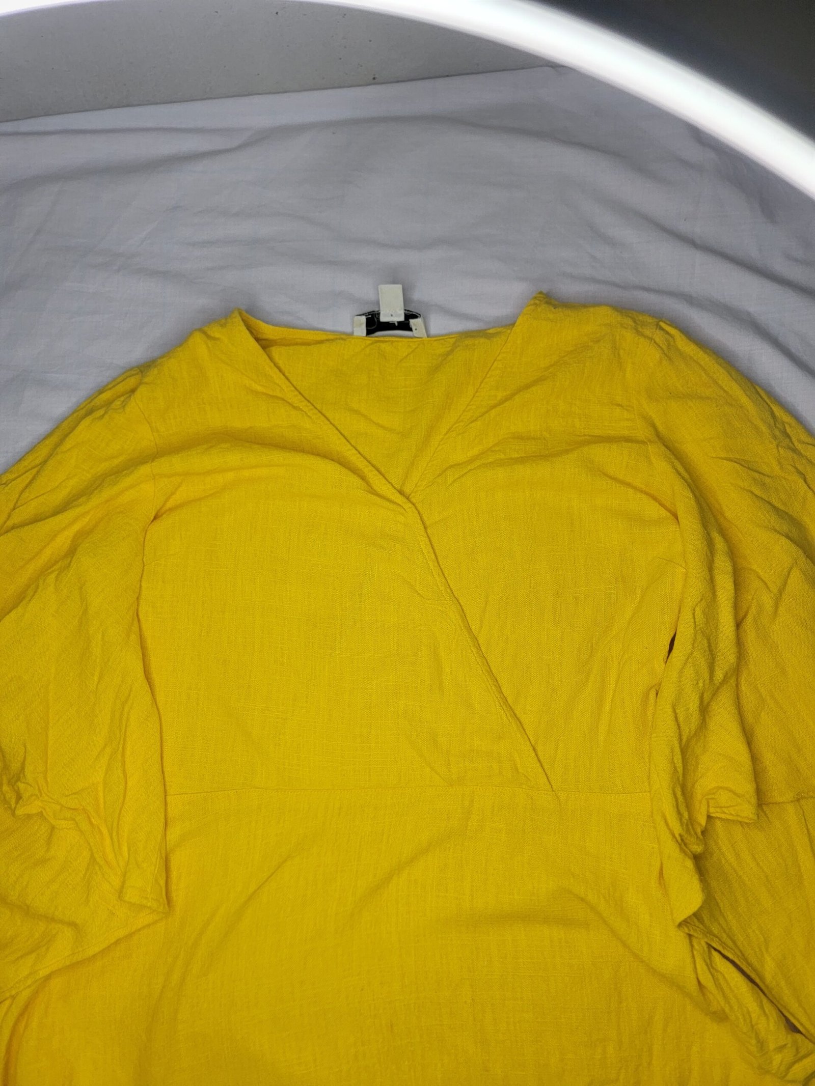 Blusa amarilla mostaza - Imagen 2