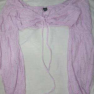 Chaleco rosa claro