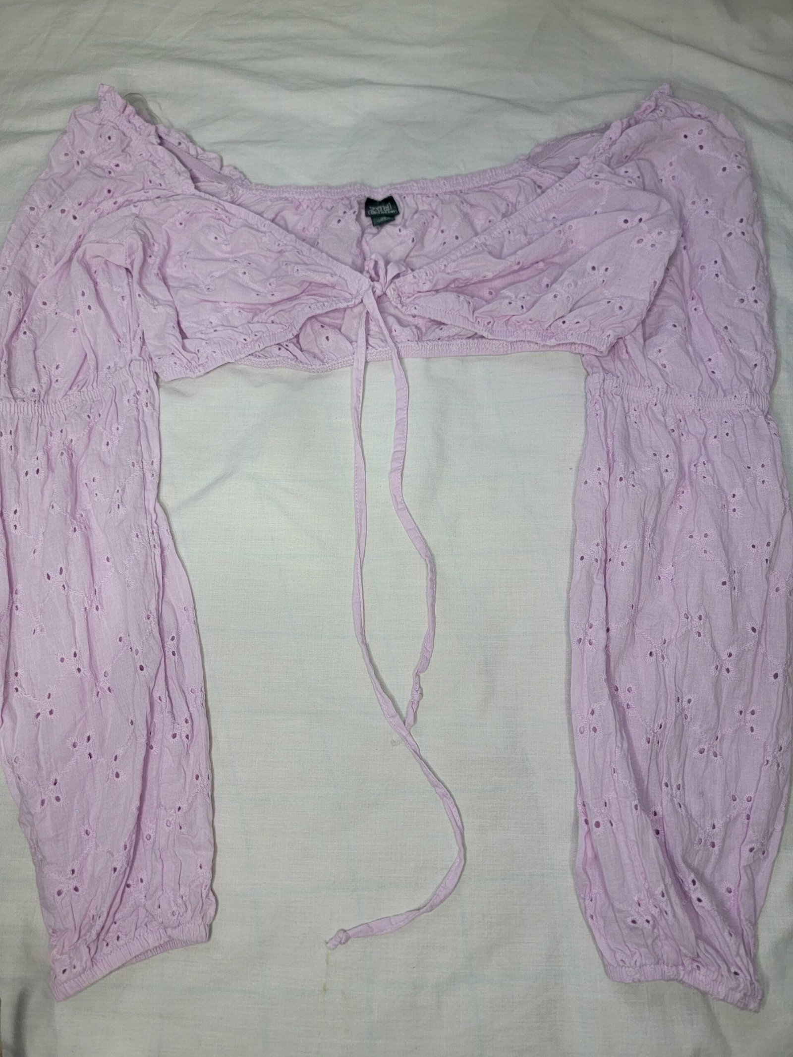 Chaleco rosa claro