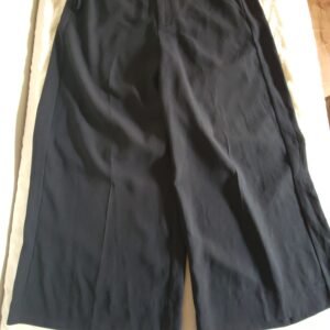 Pantalón de tela Palazzo Negro