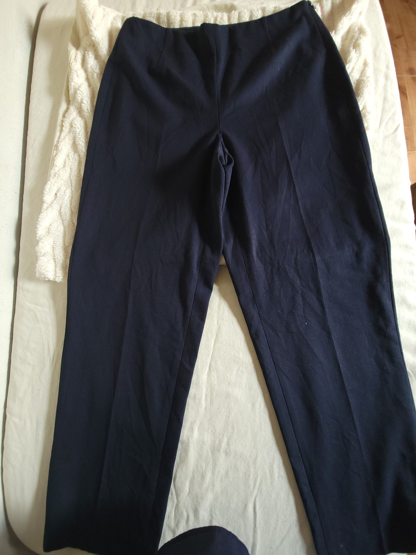 Pantalón de Tela Azul Marino