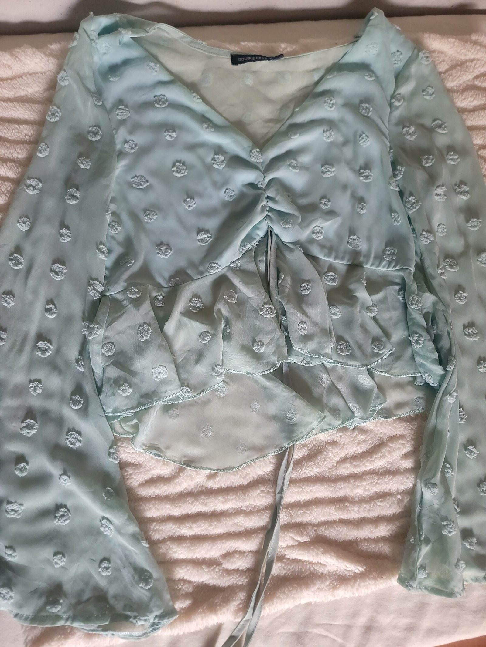 Blusa verde menta