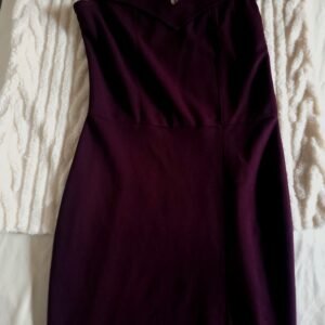 Vestido Largo de Fiesta Color Vino