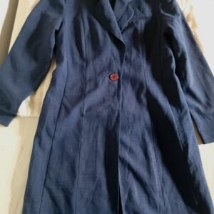 Chaleco Tipo Blazer Azul Marino