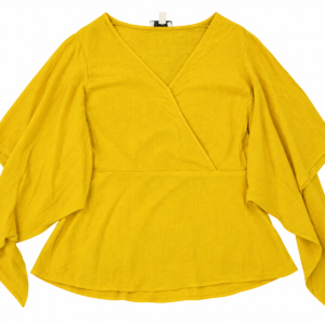 Blusa amarilla mostaza