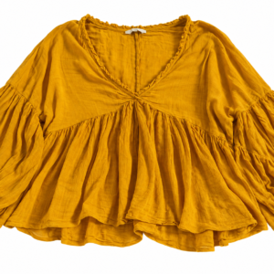 Blusa mostaza