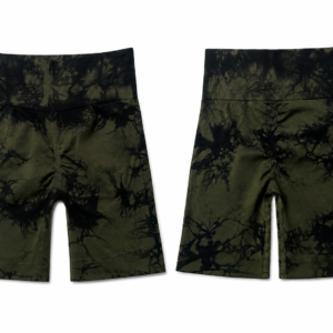 Shorts biker verde olivo
