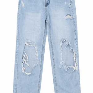 Jeans Rectos de Tiro Medio